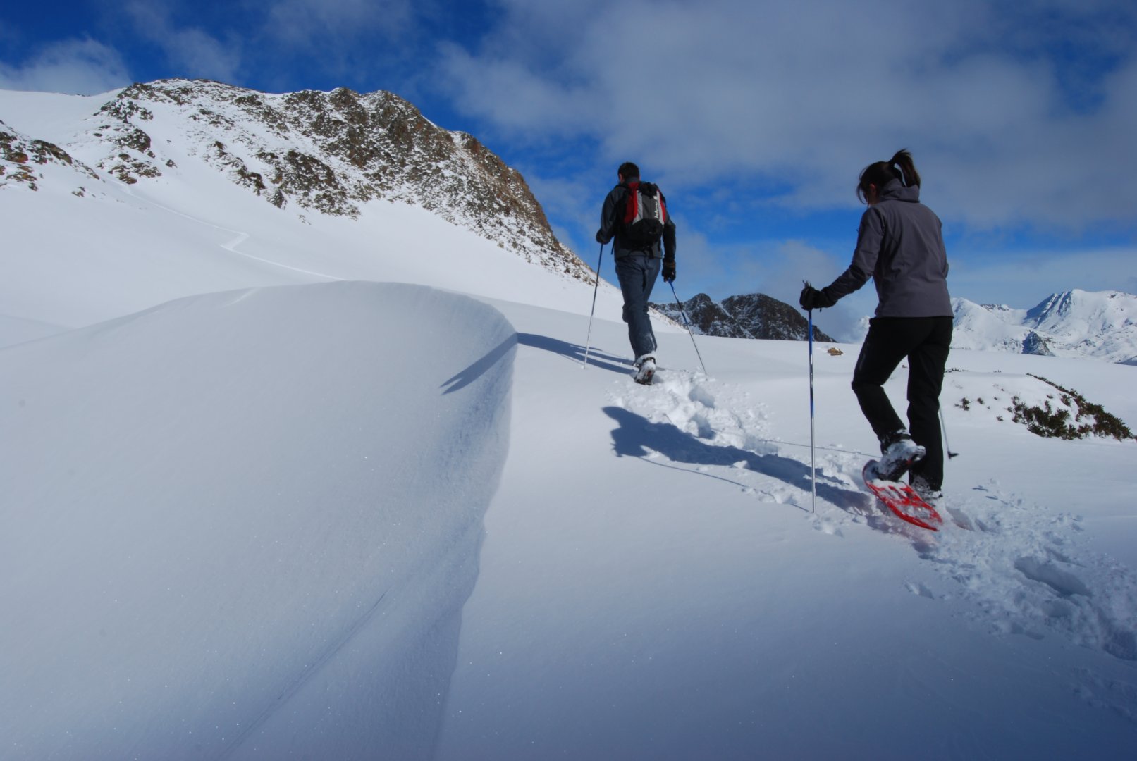 Raquetas de nieve en el Valle de Aran